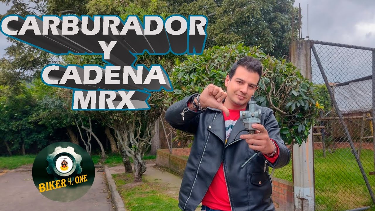 ‼️🚨 CAMBIO 🏍️💥 CARBURADOR Y CADENA- EN LA MRX ⁉️🚨🔩🪛