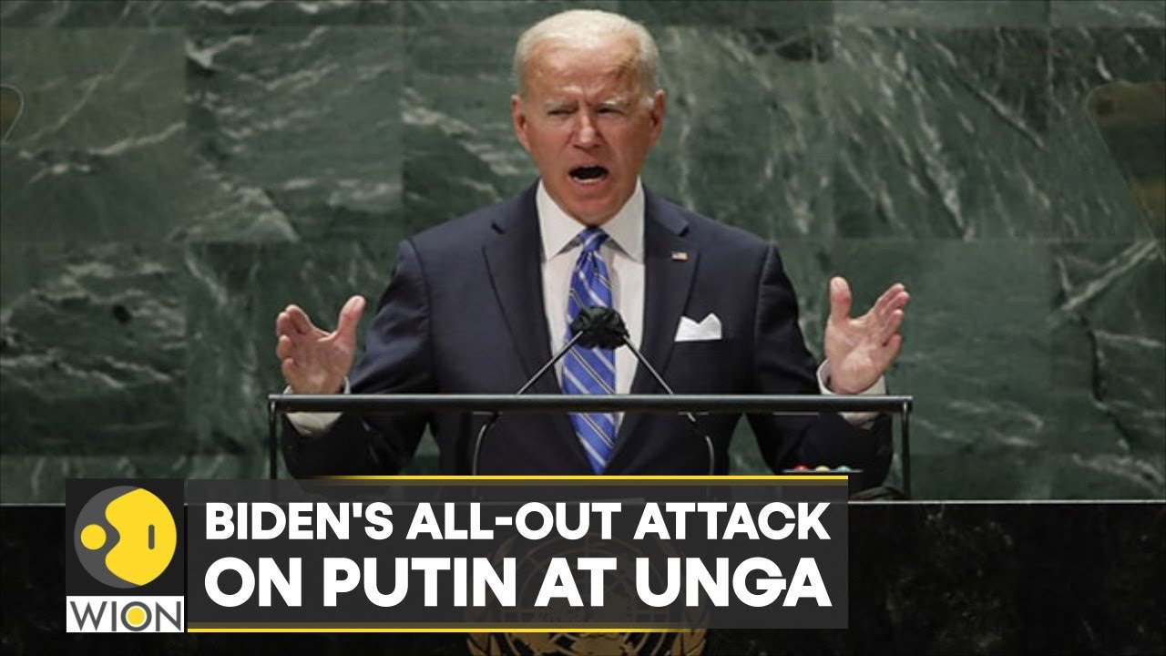US wants war to end on just terms: Joe Biden addresses 77th session of UNGA | World News | WION
