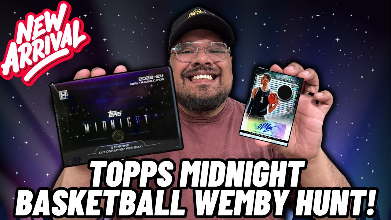 НОВИНКА! Набор коллекционных баскетбольных карточек Topps Midnight сезона 2023/24! В погоне за но...
