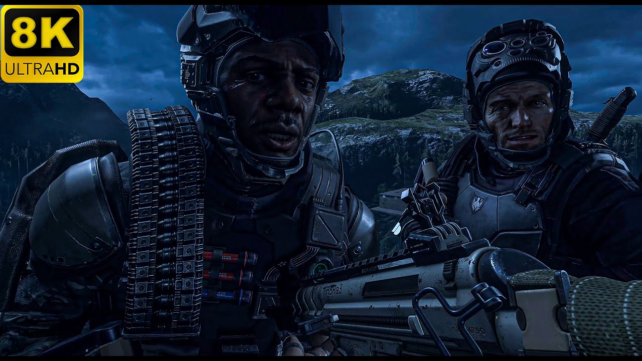 The Secret Bulgarian BioLab｜Sentinel Task Force｜Call of Duty Advanced Warfare - 8K