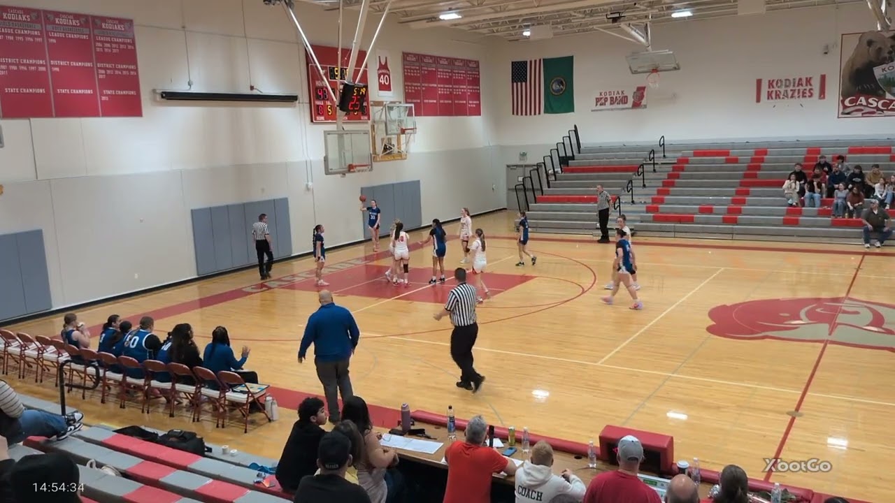 KiBe girls basketball vs Cascade 2-14-26 Third quarter 