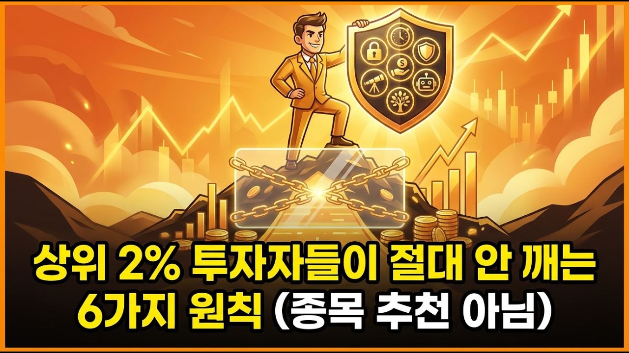 97%가 돈을 잃는 주식시장, 살아남은 2%의 비밀 습관 6가지
