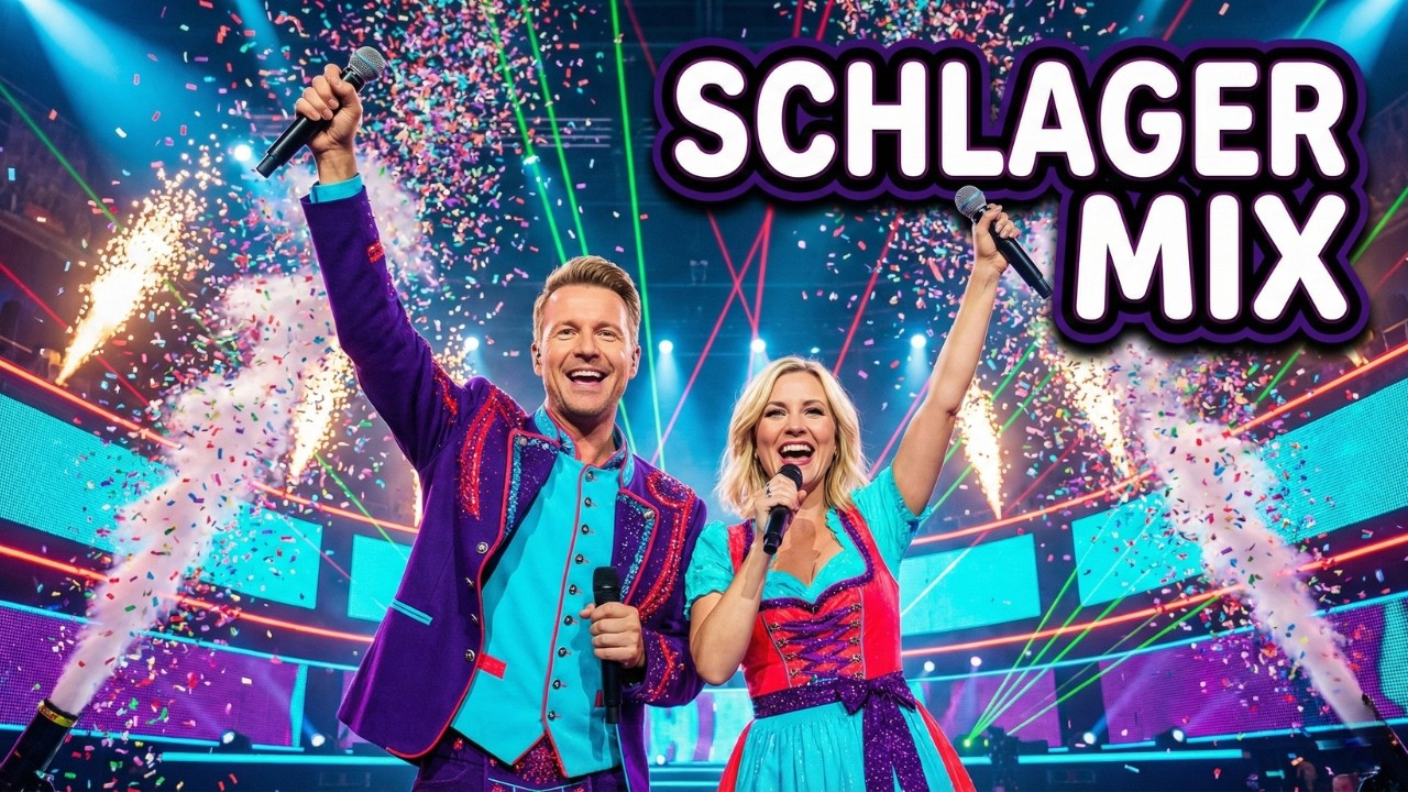 Neon-Discofox Nacht | 7 Eigene Party-Schlager im Mega-Show-Mix