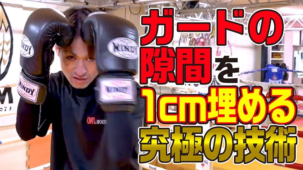 【鉄壁】ガードの隙間を1cm埋める究極の技術〜スパーリング上達のために〜