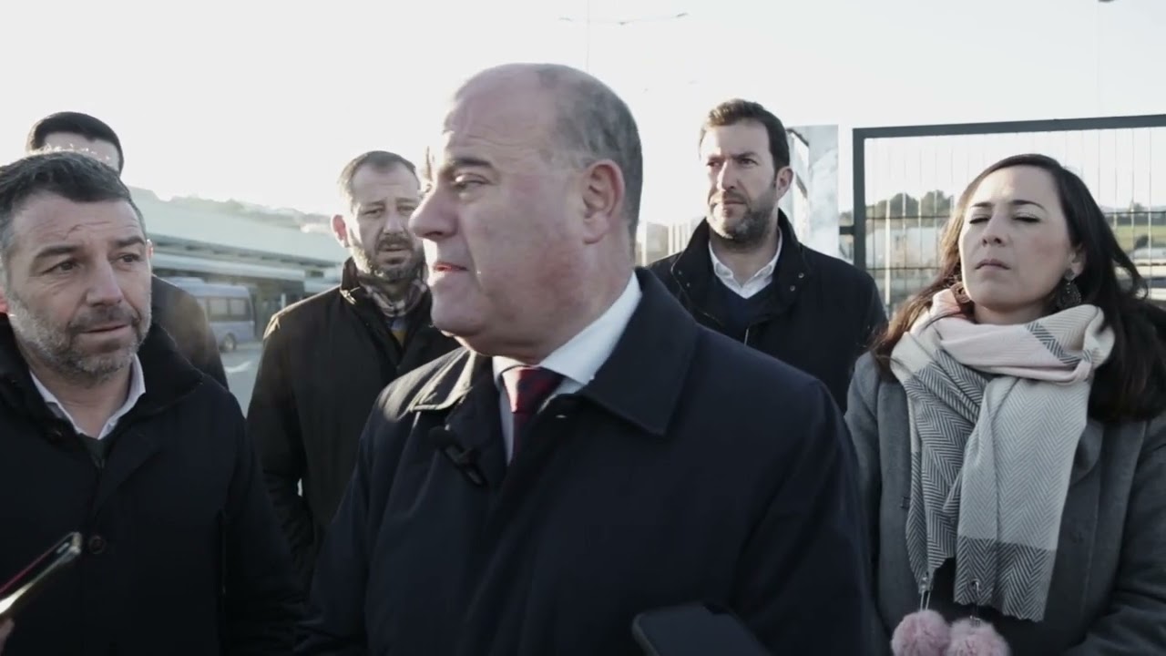 🚅 Alcalde ante inauguración Estación de Tren