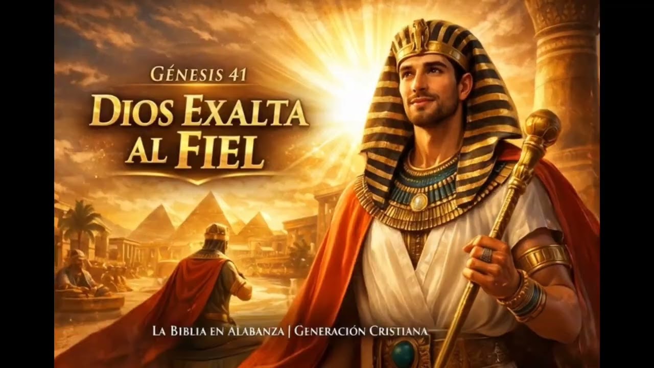 🔥📖 Génesis 41 – Dios exalta al fiel 🙌 | La Biblia en Alabanza 🔥