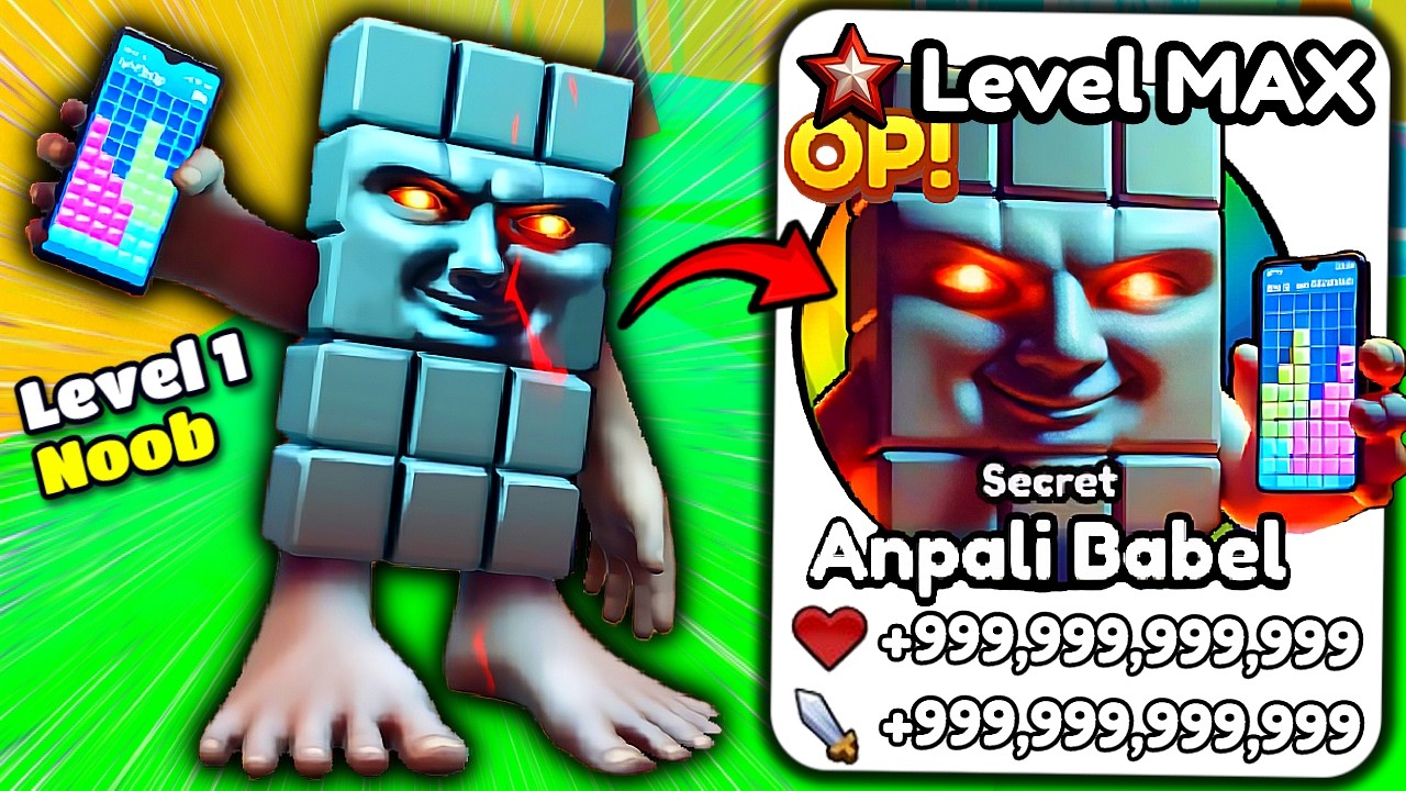 Начинаем заново как нуб с секретом ANPALI BABEL в Brainrot Evolution! (Roblox)