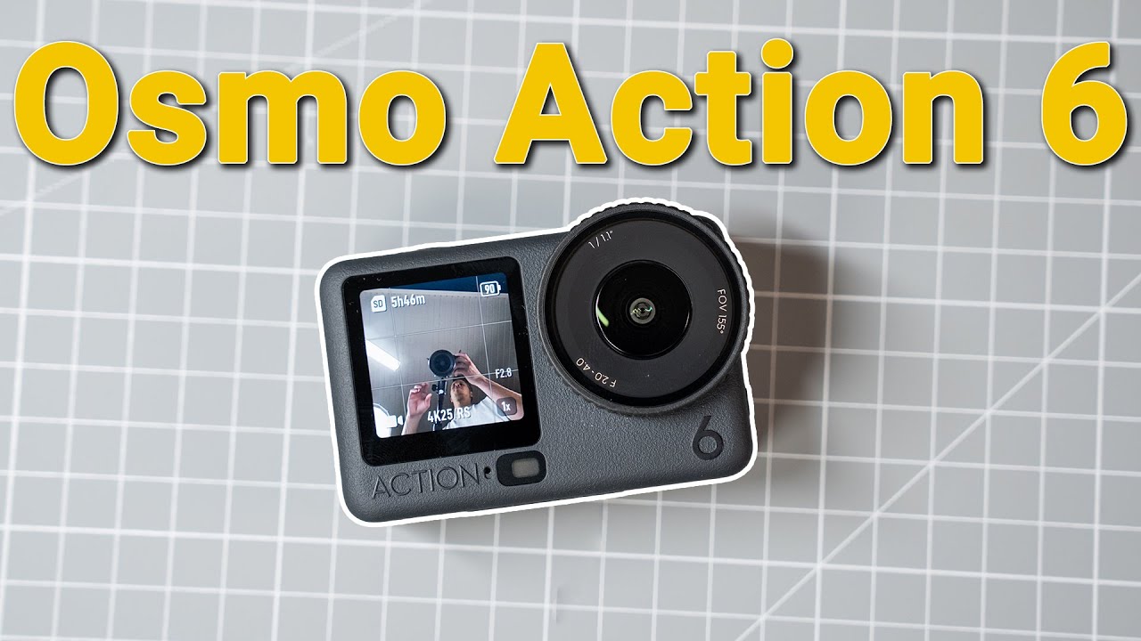 DJI Osmo Action 6 für Anfänger - das große Tutorial