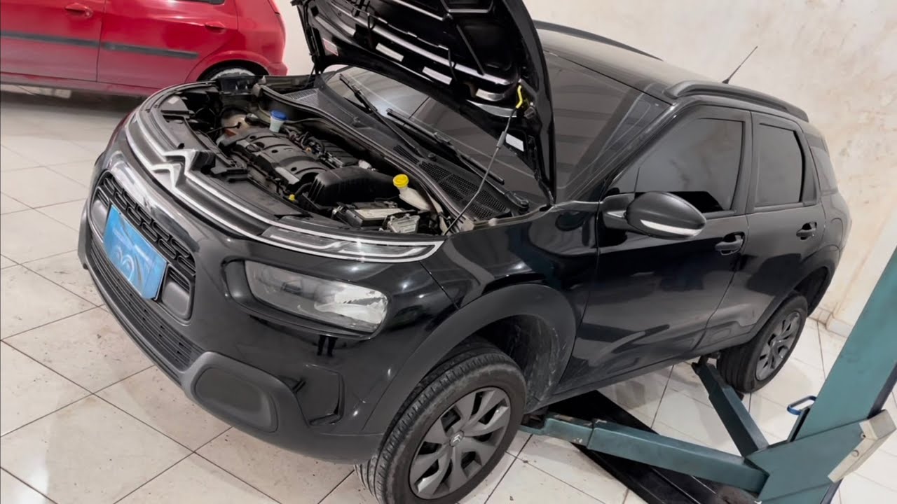 Diagnóstico de ruído de rolamentos de polias das correias do motor EC5 do C4 Cactus 1.6 16v Flex
