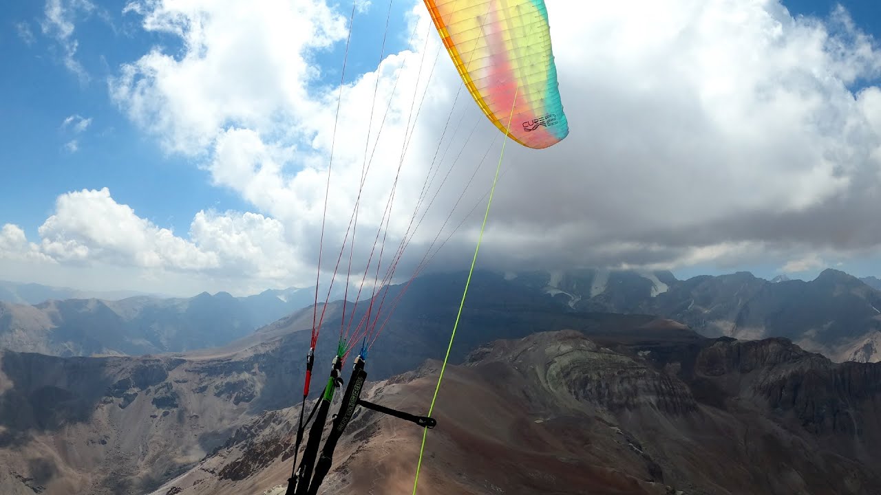 Volando el BGD Cure 2 en los Andes