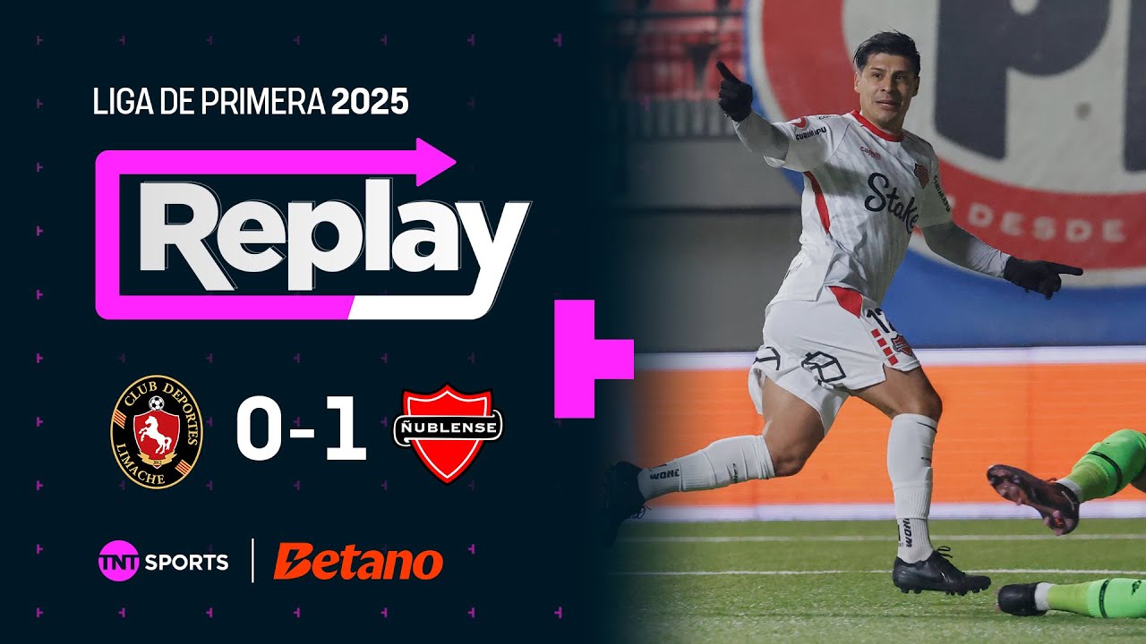 TNT Sports Replay | Deportes Limache 0 - 1 Ñublense | Fecha 17