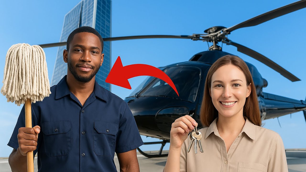 Billionaire mocks Black female janitor: ‘Fly this helicopter and I’ll marry you’—his identity shocks
