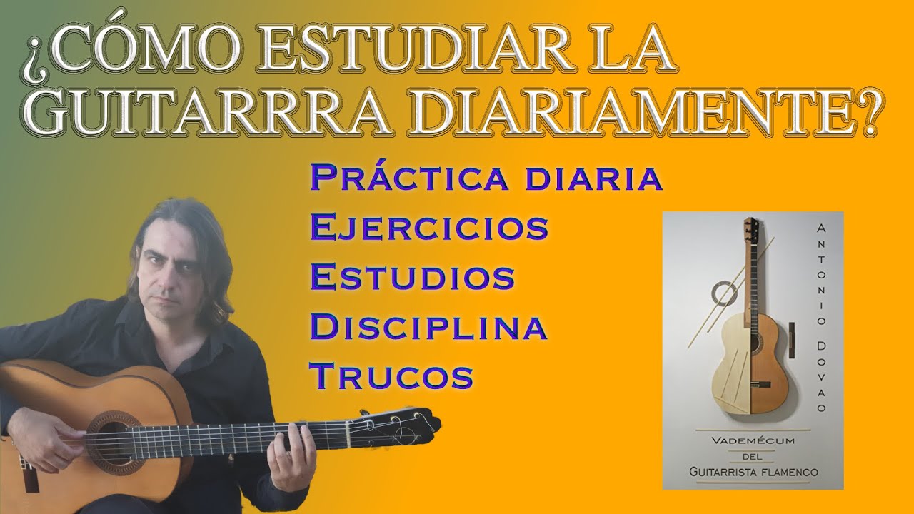 ¿Cómo ESTUDIAR la GUITARRA diariamente?  🤷‍♂️