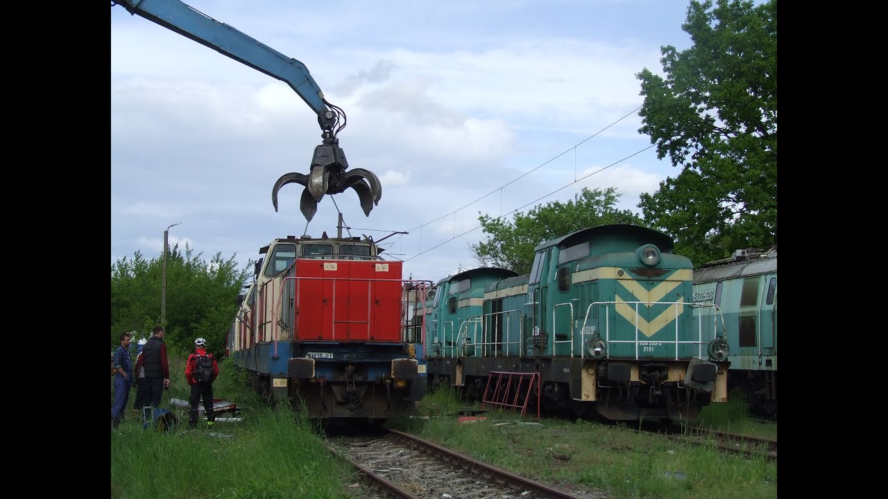 Fizyczna likwidacja elektrycznych lokomotyw EM10