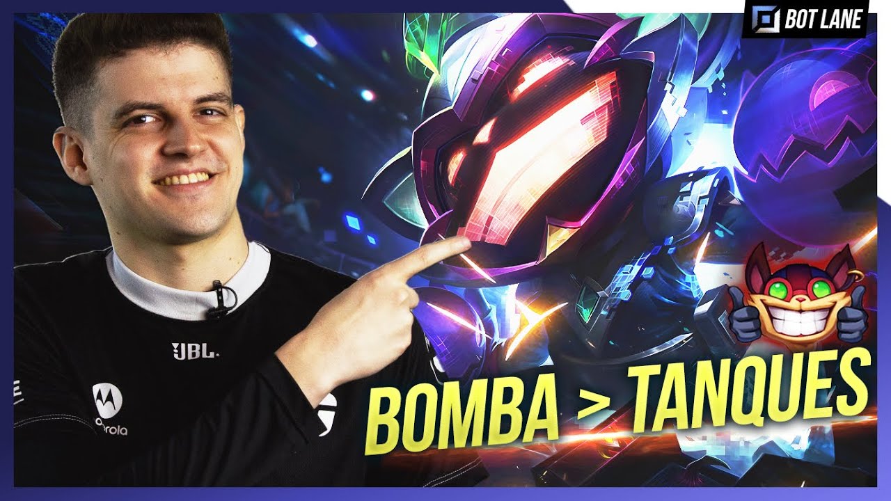 Ziggs é o carry PERFEITO pra lidar com TANQUES no LOL! 💣