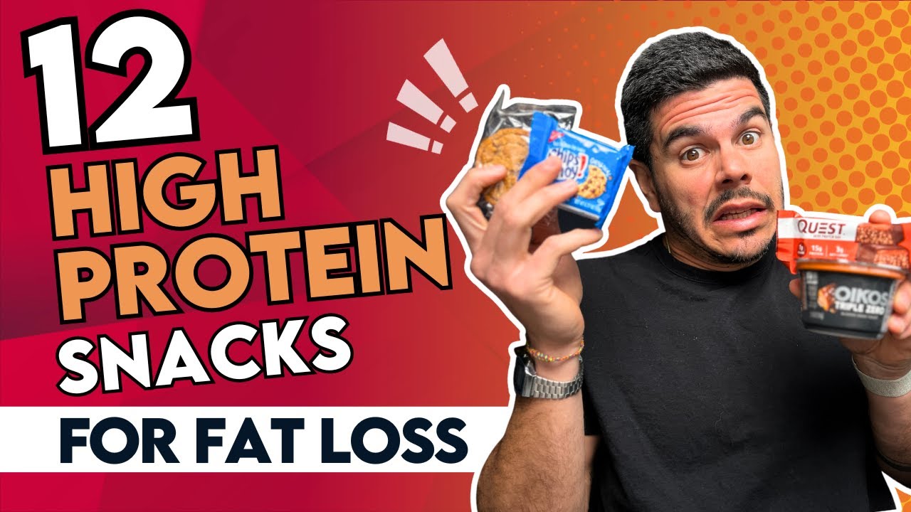 12 High Protein Snacks for Fat Loss | Over 15g of Protein | From a Registered Dietitian