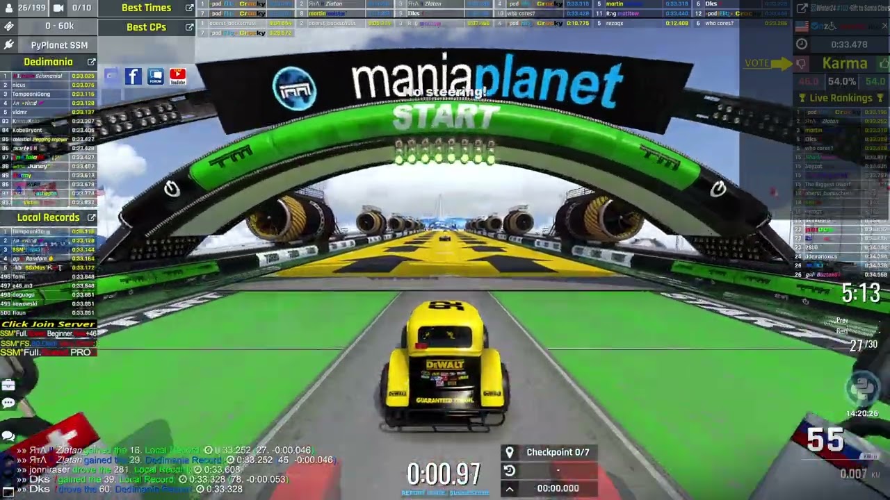 Trackmainia: Stadium - Live Stream (2026 02 08)