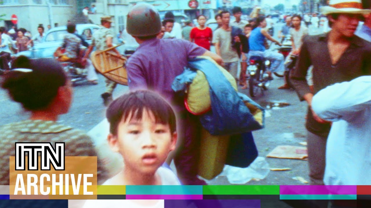 The Fall of Saigon | HD Raw Footage Captures Panic and Terror of Vietnam War's End (1975)