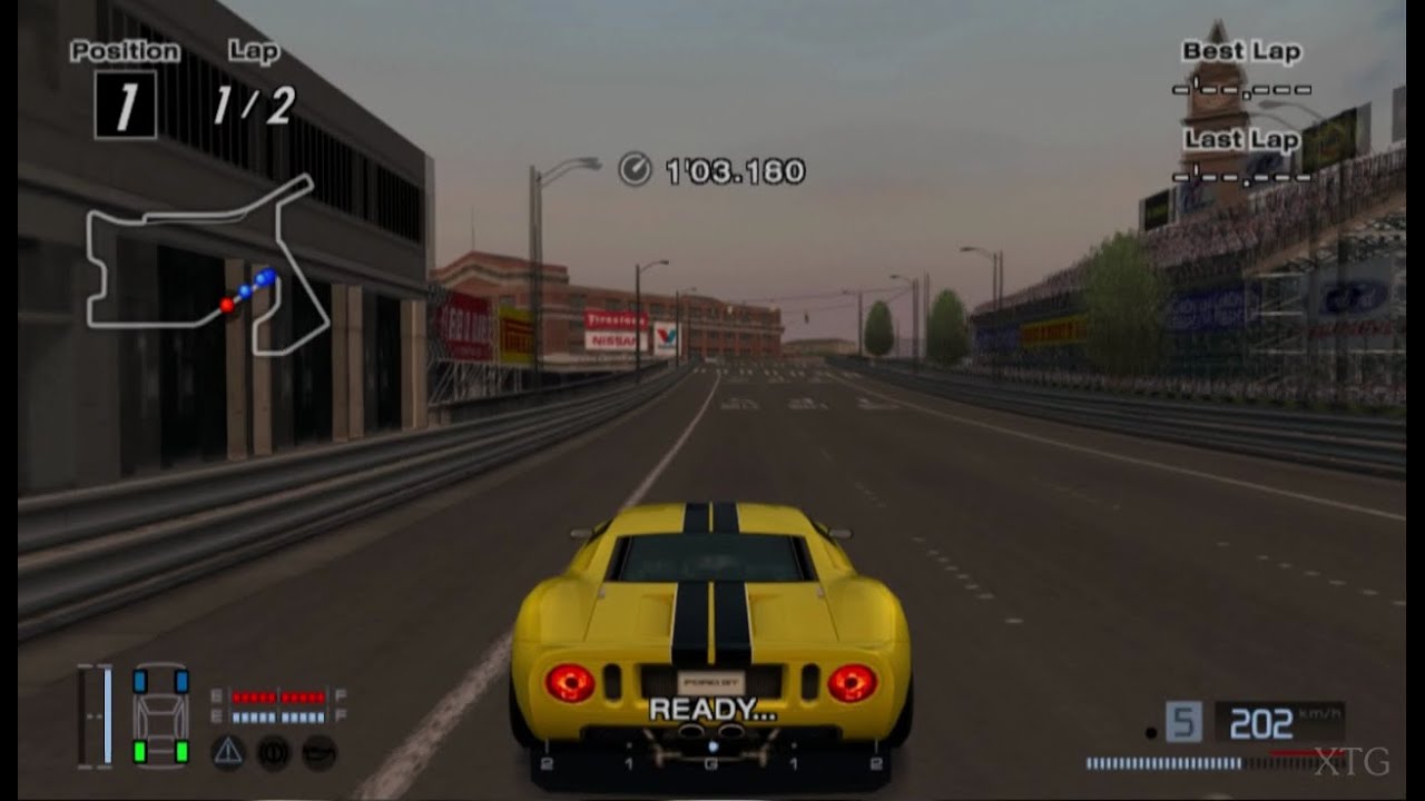 [#223] Gran Turismo 4 - Ford GT Concept '02 PS2 Gameplay HD