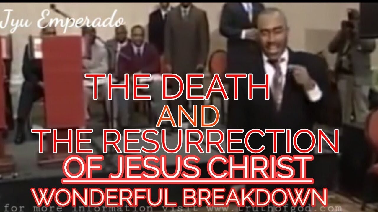 Pastor Gino Jennings - The Death & The Resurrection Of Jesus Christ, WONDERFUL BREAKDOWN!