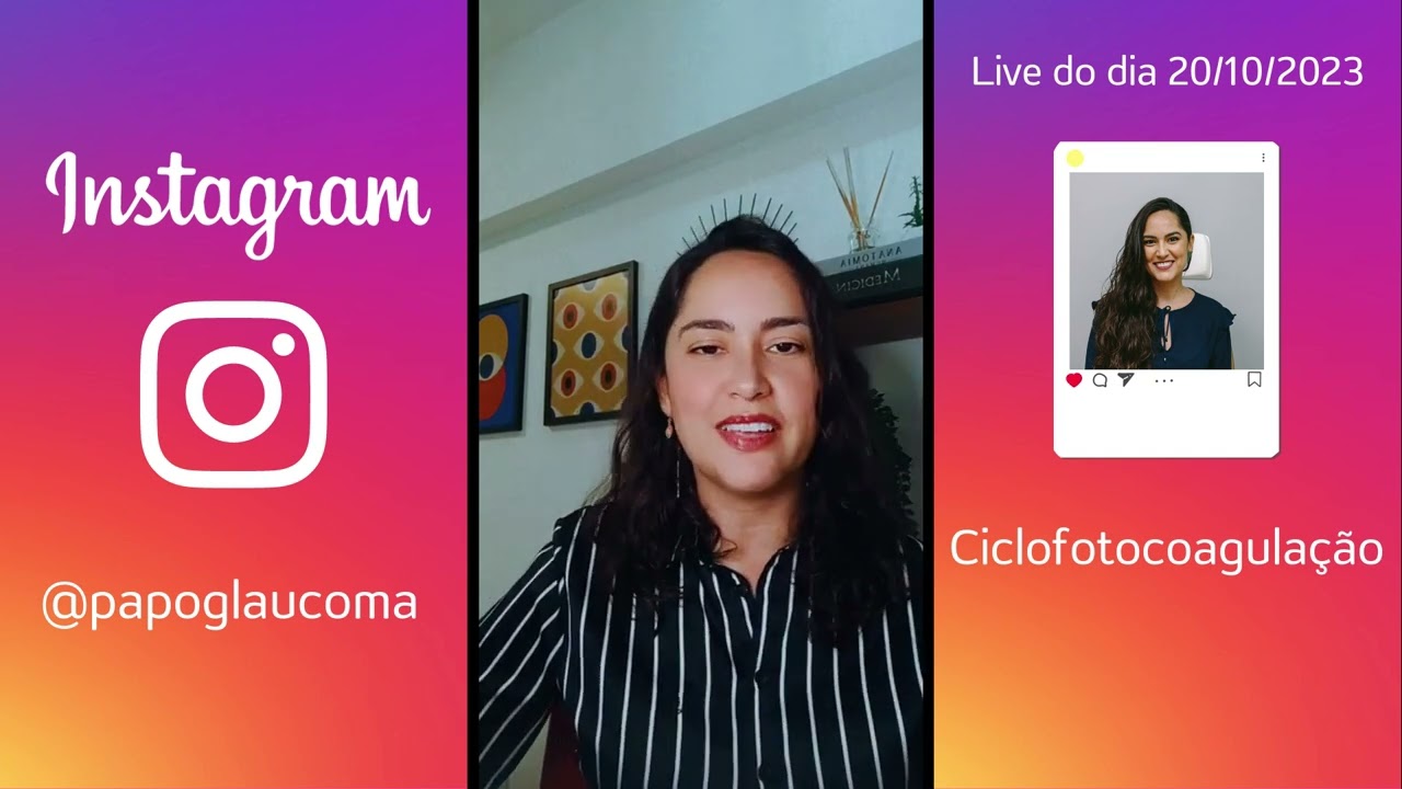 Ciclofotocoagulação - Live do dia 20/10/2023