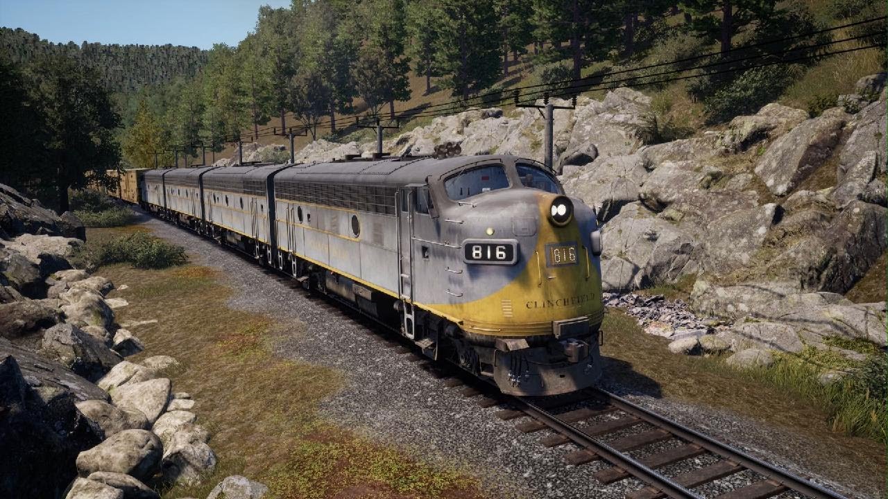 Train Sim World 5 Clinchfield Railroad EMD F7 Florida Perishabels PS5 Gameplay