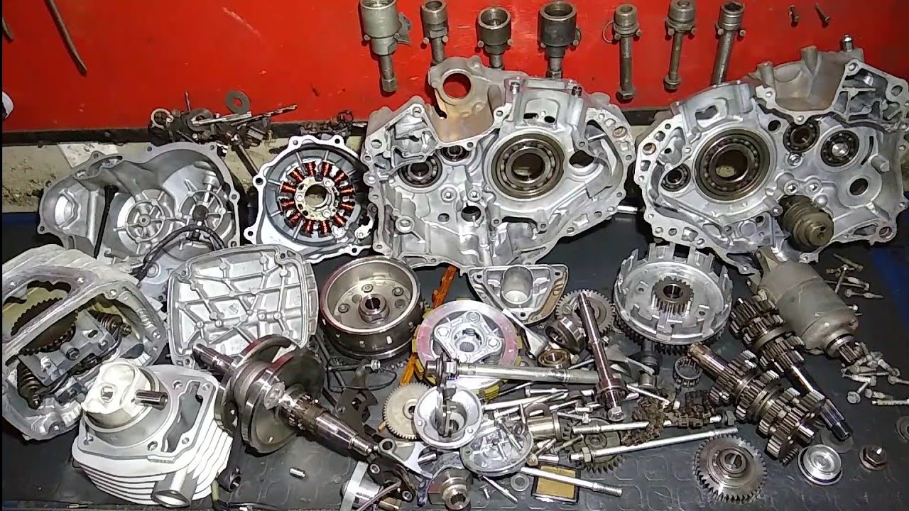Melhor Montagem de Motor do YouTube! Montagem Completa Em Poucos Minutos Motor da CG 160 e Bros 160!