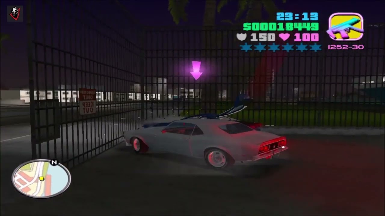 The courier has died and dropped the plates GTA VICE CITY Mission - 52 Game Play Video