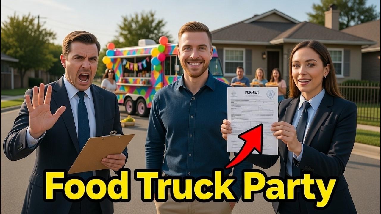 HOA Blocked My Food Truck Party—City Issued Me a Permit Anyway. HOA trending video,
