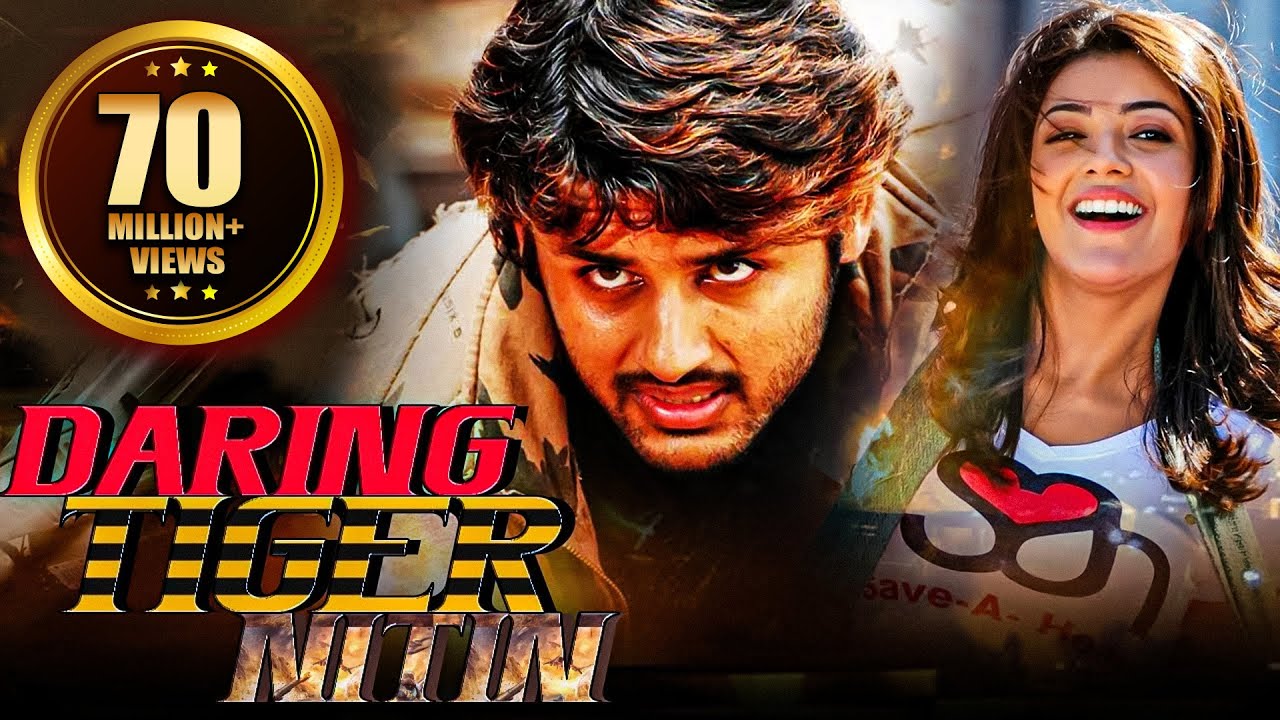 Daring Tiger Nitin (Aatadista) Full Hindi Dubbed Movie | Nitin movies hindi dubbed, Kajal Agarwal