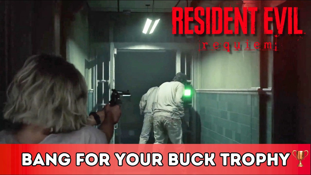 Resident Evil Requiem - Bang For Your Buck Trophy/Achievement - Trofeo Efficienza letale