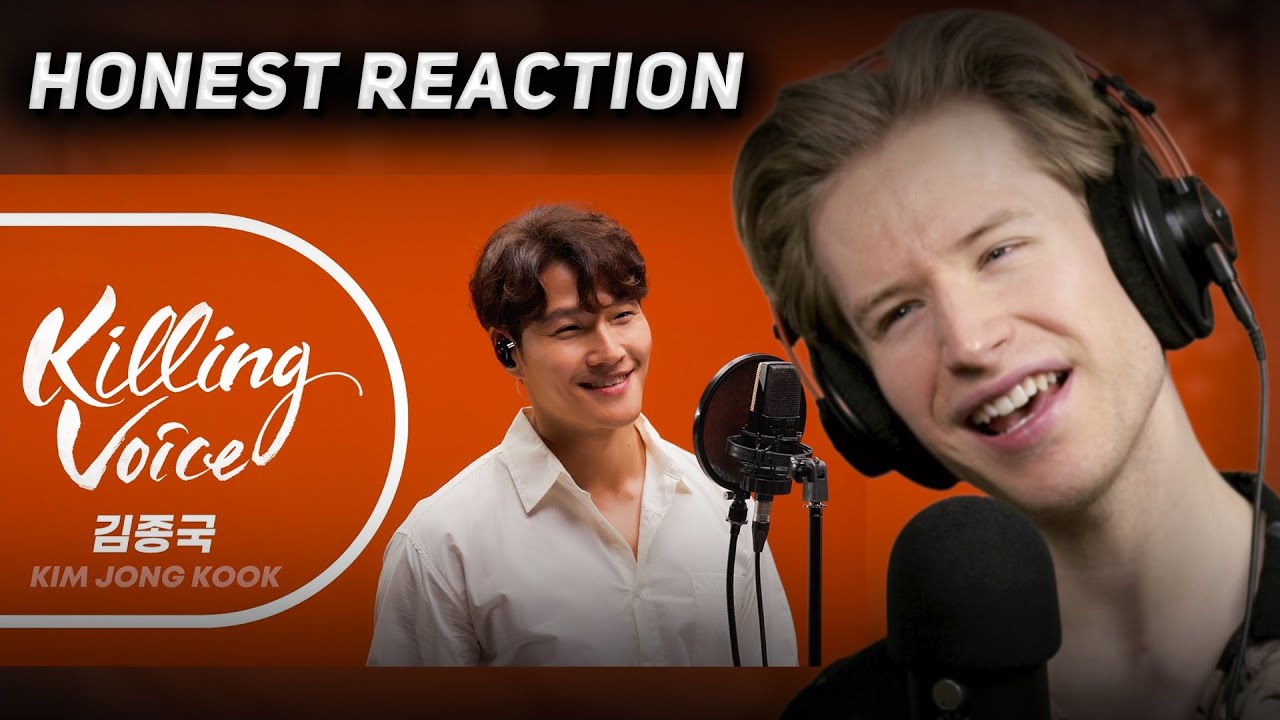 HONEST REACTION to KIM JONG KOOK on Dingo Killing Voice!