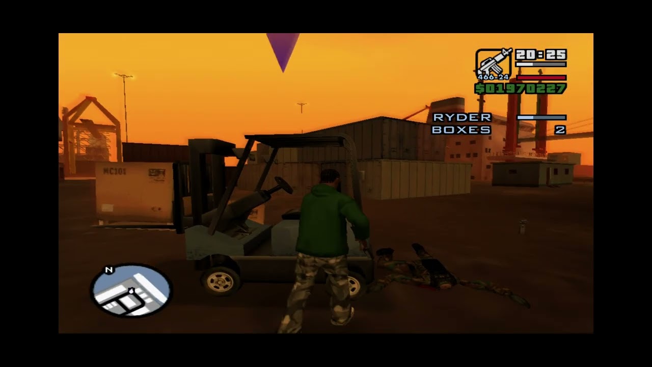 ROBBING UNCLE SAM | MISI PENCURIAN SENJATA TENTARA | GTA SAN ANDREAS | GAME PS 2