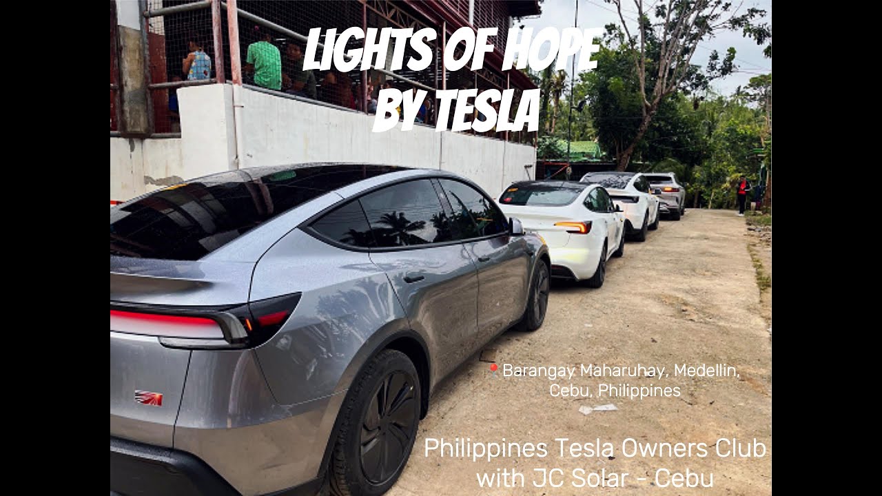 ✨ Tesla Christmas Light Show & Charity for Medellin’s Earthquake-Affected Children ✨