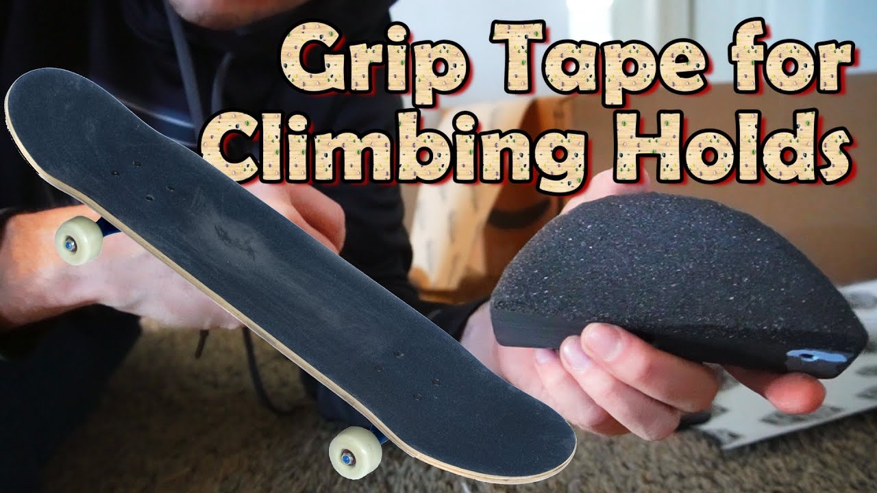 Add Texture to Polished Climbing Holds w/ Grip Tape