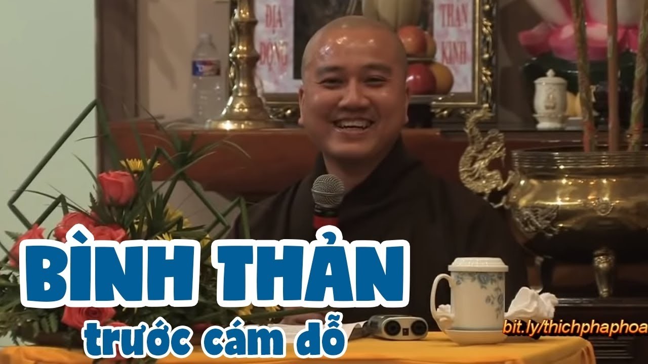 Bình Thản Trước Mọi Sự Cám Dỗ bài giảng rất hay - Thầy Thích Pháp Hòa