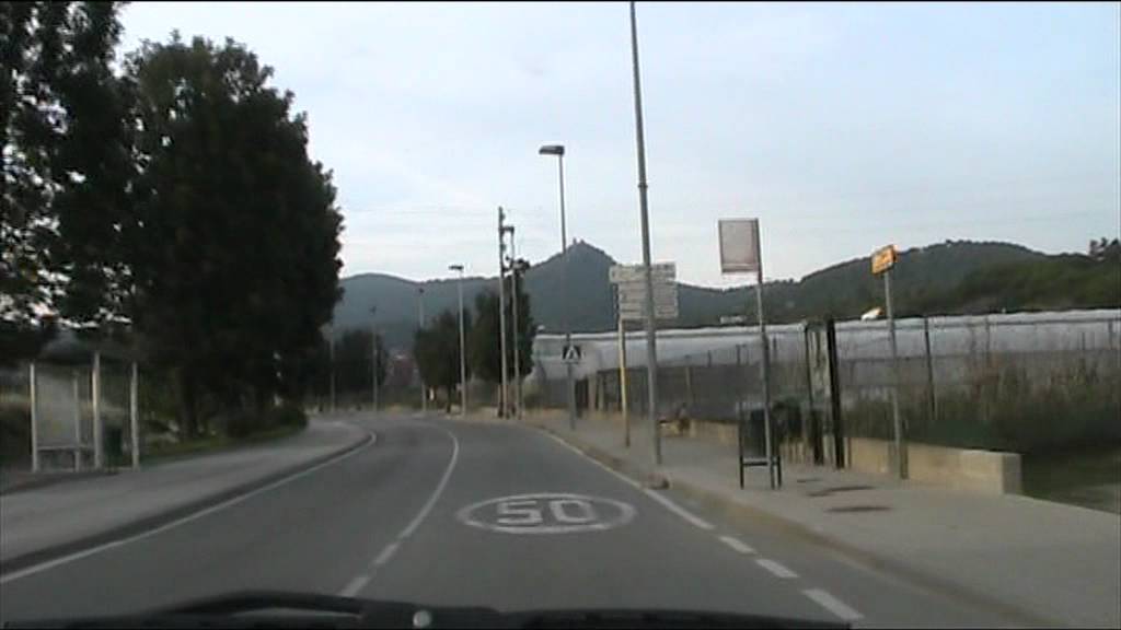 Llegada a Cabrera de Mar