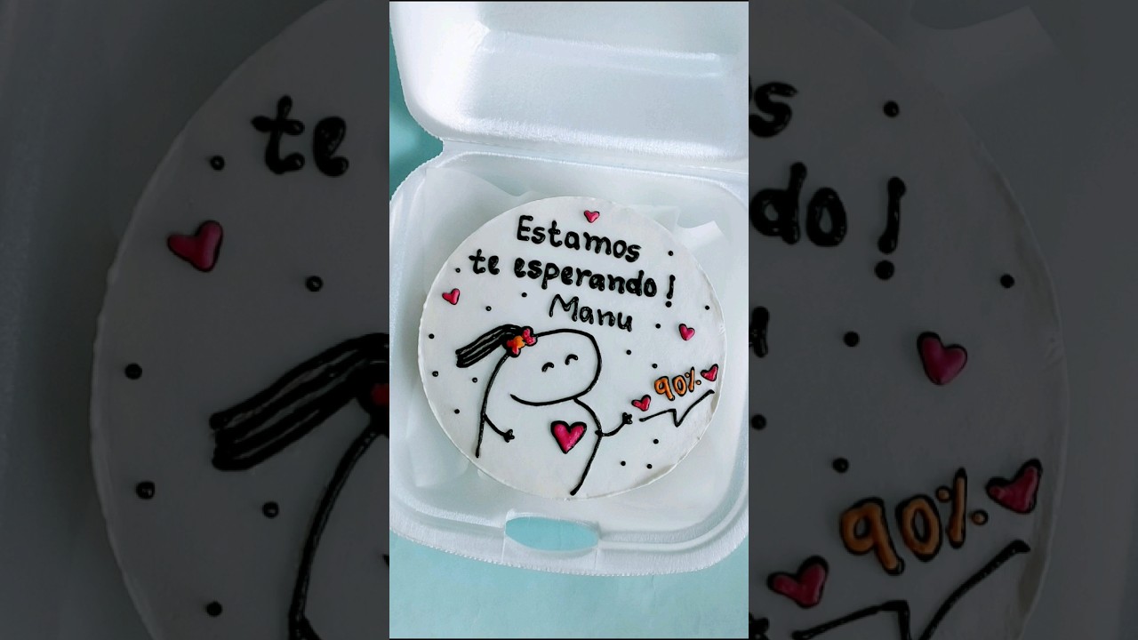 Decorando Bent&ocirc; Cake #cakes #bentocake #flork #bolodecorado #smallbusiness #chantininho #bolo #love