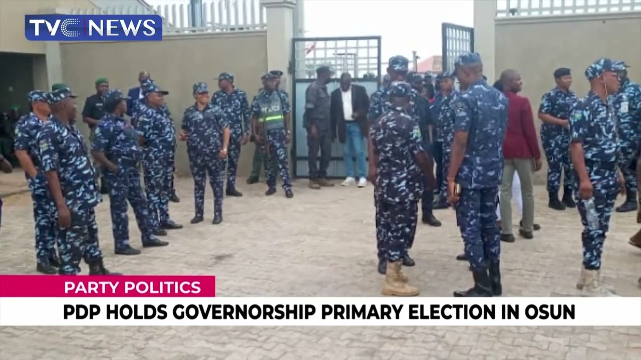 (LATEST VIDEO) PDP Holds Governorship Primary Election in Osun