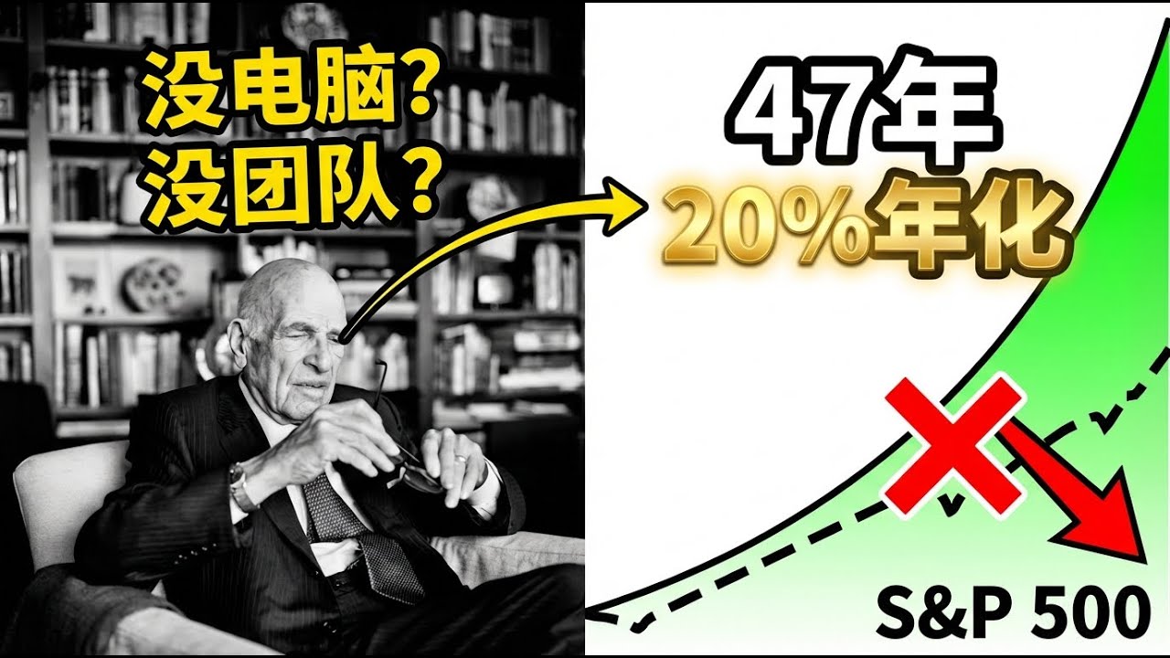 不看K线，不听消息：他没电脑没团队，却用“最笨”的方法连续47年战胜华尔街