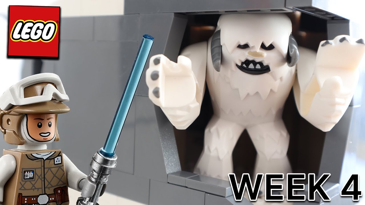 Building the Battle of Hoth in LEGO | Episode 4 | The Wampa Cave