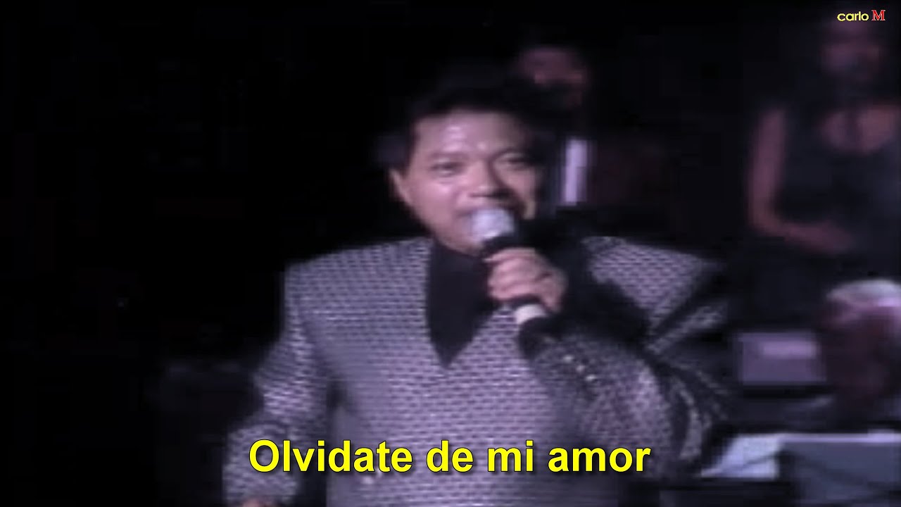 OLVIDATE DE MI AMOR (con letra) Segundo Rosero
