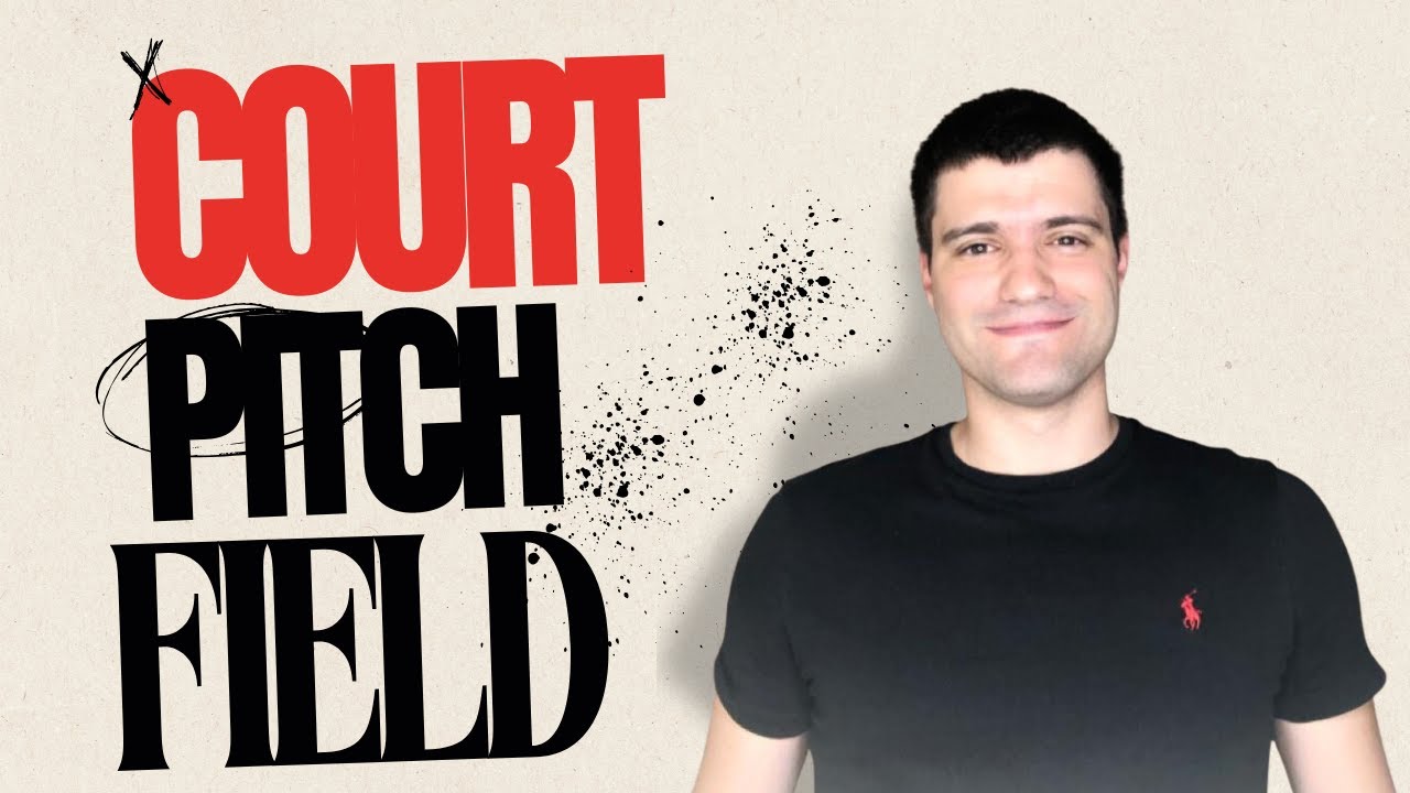 What's The Difference? Court vs Pitch vs Field - Track - Course