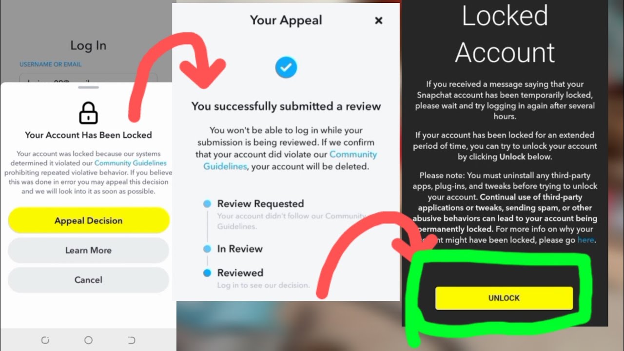 Snapchat Account Locked Problem | Unlock & Appeal Process Step by Step