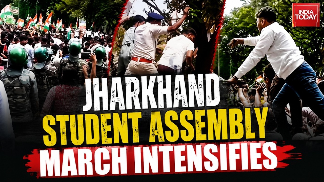 Ranchi Student Protest LIVE: Assembly March Intensifies | Ranchi | JPSC-JSSC | Paper Leak
