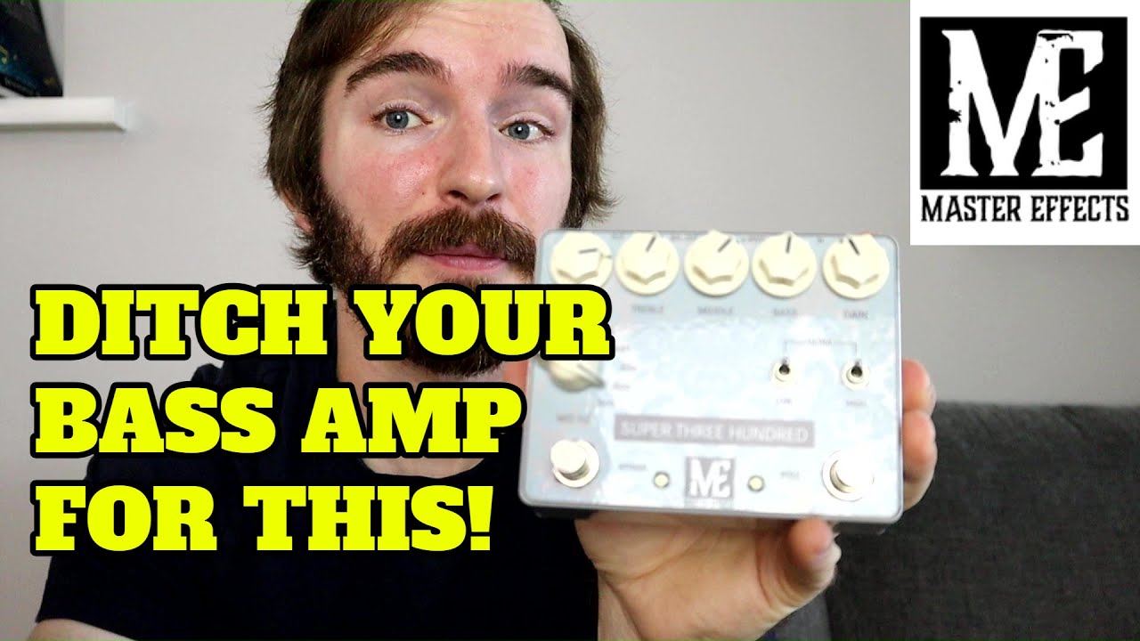 LEGENDARY Bass Tone in a Box! - Master Effects Super 300 Bass Preamp