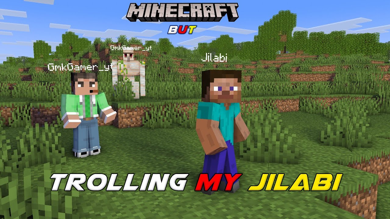 Time For Some Fun | Teaching Minecraft To My Non Minecraft Player Friend |  GMK GAMER