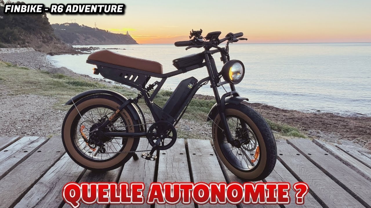 Quelle AUTONOMIE pour ce FAT BIKE ? ( Belle Surprise ) FINBIKE - R6 ADVENTURE
