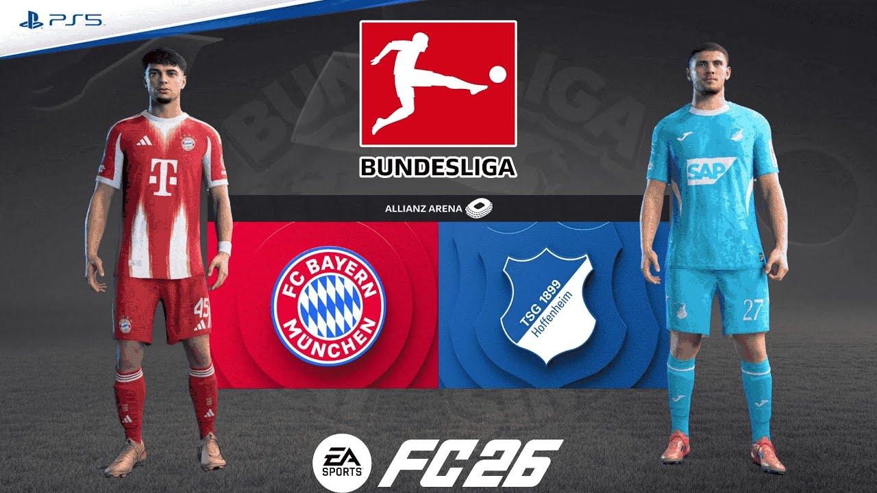 Bayern Munich v Hoffenheim | Bundesliga 25/26 Matchday 21 | Match Simulation | FC 26 – PS5™ [4K]