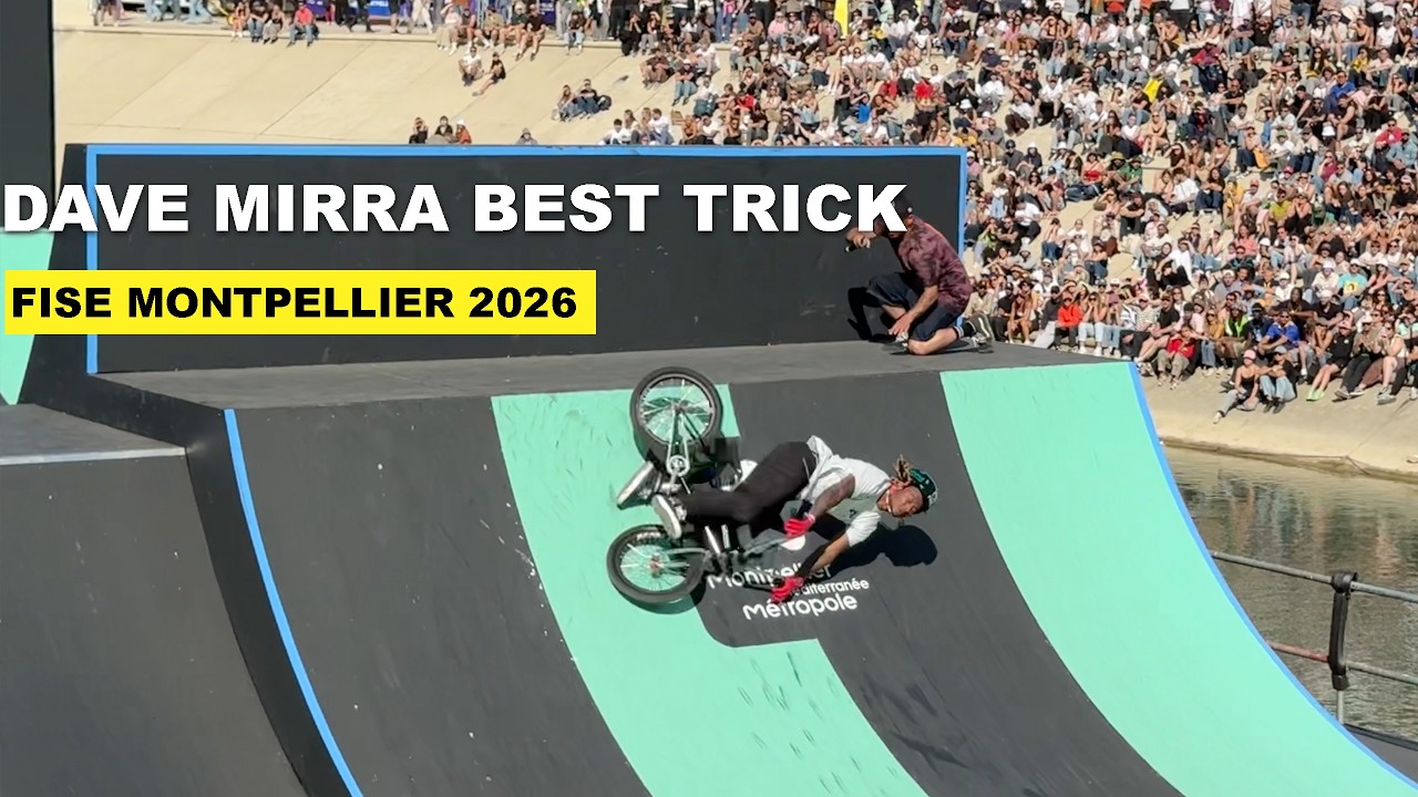Szalony BEST TRICK na FISE Montpellier 2026 | Dave Mirra BEST TRICK